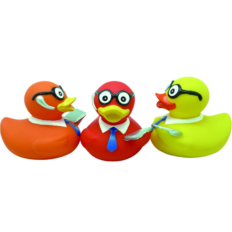 Custom Wholesale Toy in Bulk Rubber Duck Plastic Soft Animal Toys Set Bath Toys Set for Children
