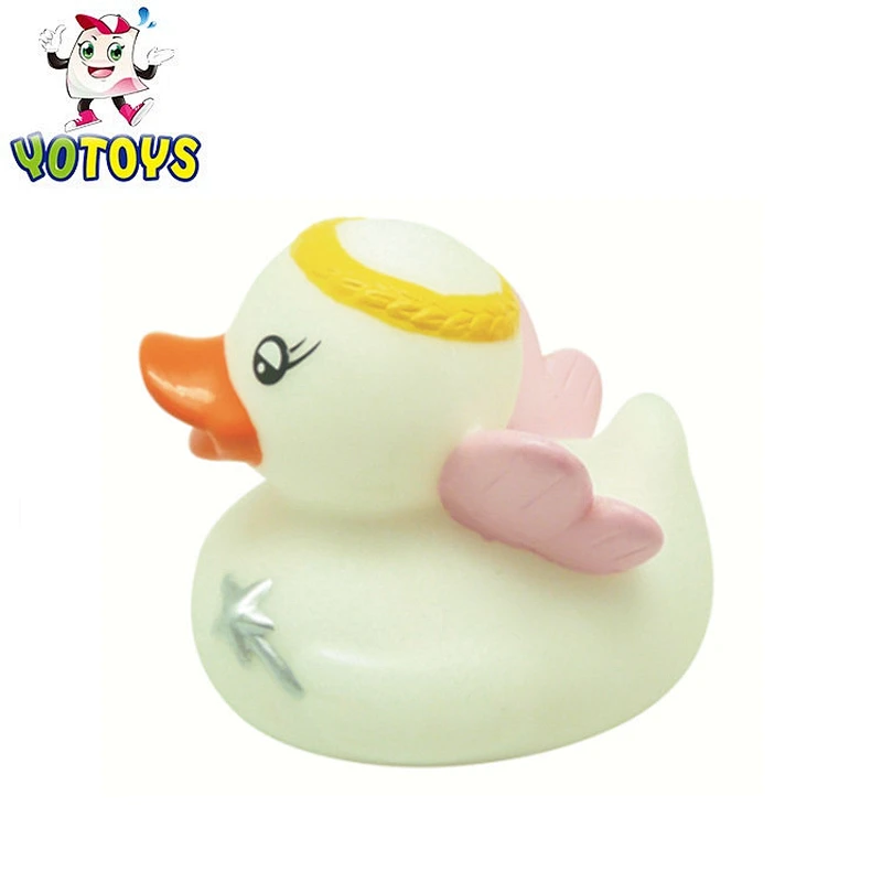 Ero-friendly floating rubber duck, bath toys, vinyl white mini rubber duck