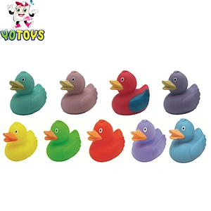 custom made rubber toy duck , rubber bath duck toys in eco-friendly PVC for kids