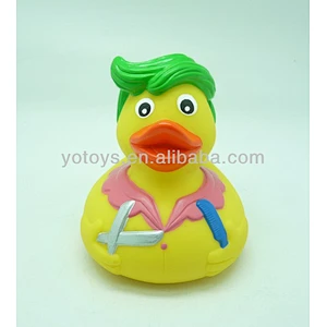 Plastic hairdresser rubber duck
