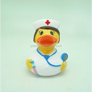 PVC nurse duck bath toy new design duck for kids