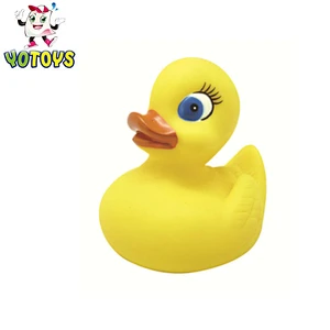 PVC Custom Rubber Duck plastic toy for baby