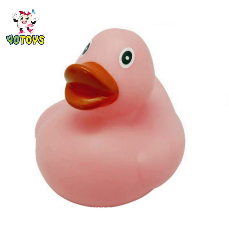 Bathtub Toy Purple Rubber Duck with Custom Company Logo