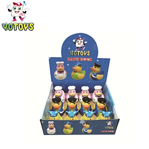 Plastic toy bathtub Bath squeaky Duck