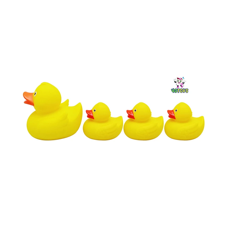 Cheapest family rubber duck toy sets/floating rubber duck
