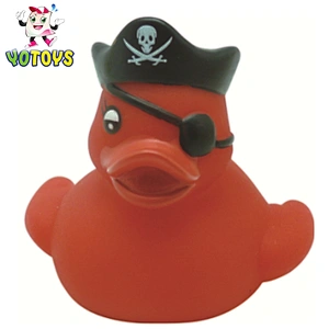 Plastic PVC weighted basketball duck toy decoy for duck race