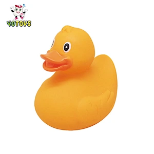 custom vinyl toys,party decoration flower duck,swimming rubber duck