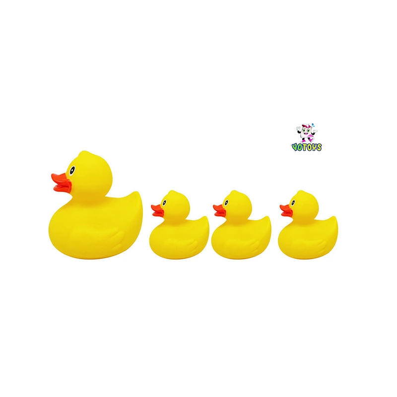 Cheapest family rubber duck toy sets/floating rubber duck