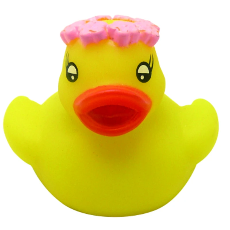 Christmas wedding rubber ducks,small cartoon figures duck toy for kids