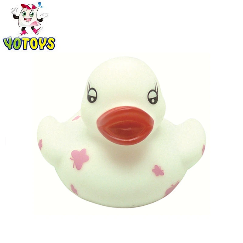 Ero-friendly floating rubber duck, bath toys, vinyl white mini rubber duck