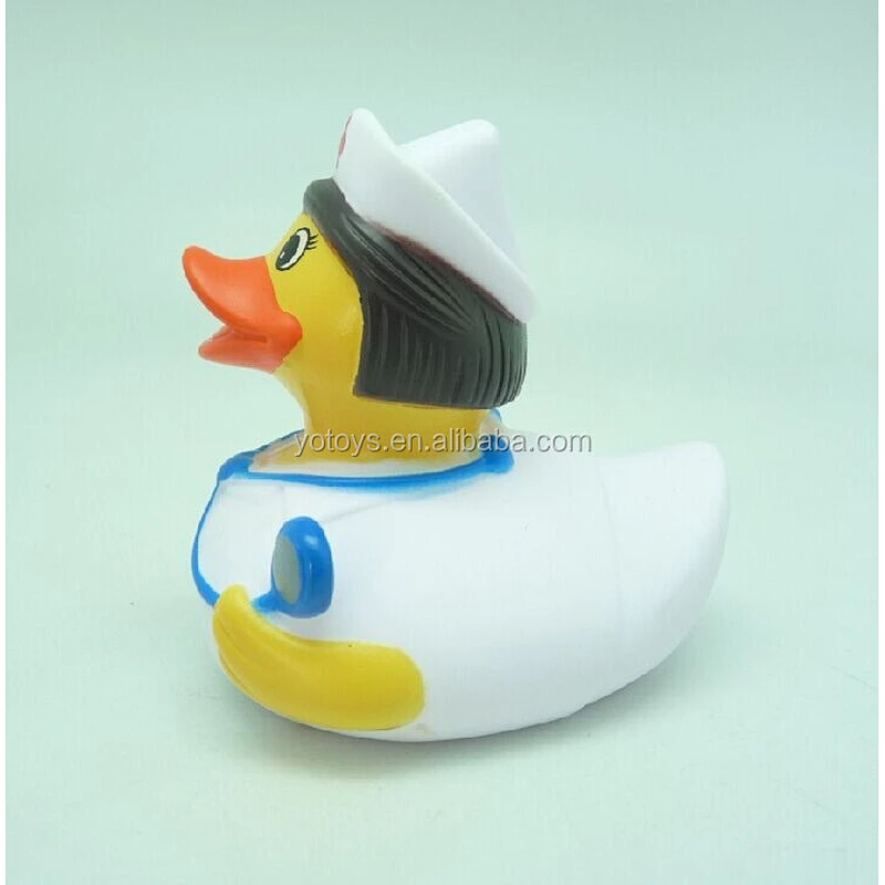 PVC nurse duck bath toy new design duck for kids