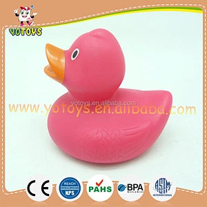 Hot sale phthalate free floating pvc toy colourful duck