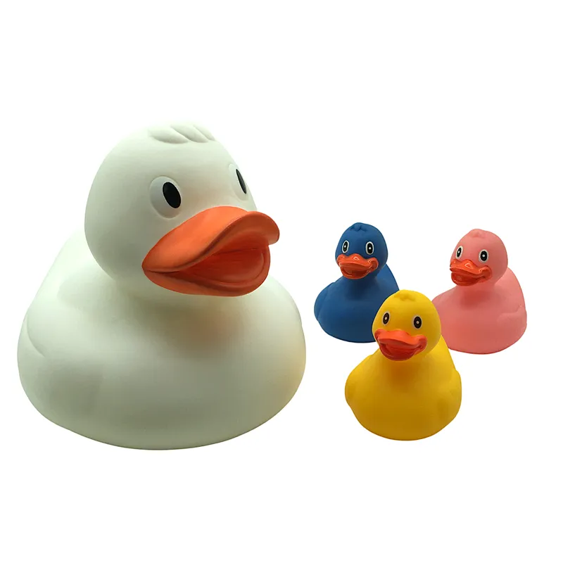 China Manufacturer Wholesale Custom Bulk Plastic Rubber Duck Baby Water Bath Toys for Kids Child