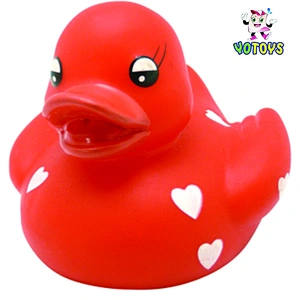 China Wholesale Small Mini Rubber Duck Toy Cute Bath Water Duck Toy for Girls Babies Infant Toddlers