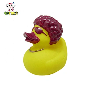 funny plastic Wind Up Swimming duck Bath baby toy