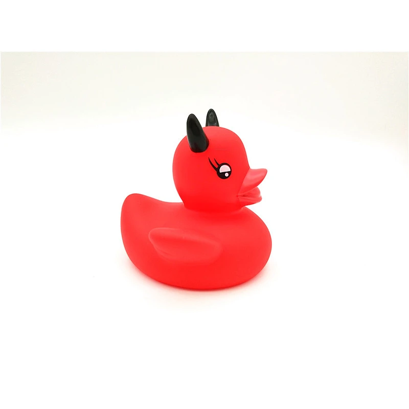OEM make soft vinyl plastic kids small duck toys