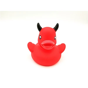 OEM make soft vinyl plastic kids small duck toys