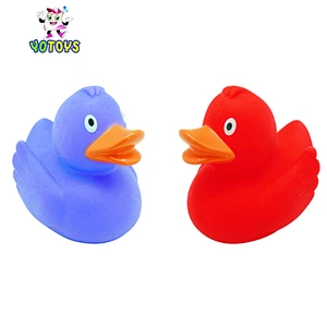 Promotion Gifts Wholesale Rubber Floating Yellow Duck/ Squeaky Bath Duck for Babies Bath Duck Toys for Kids Children