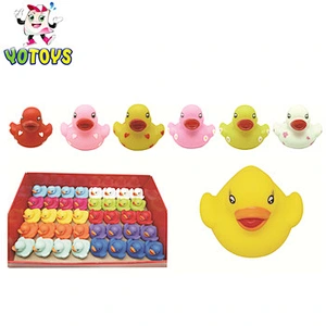 Eco-Friendly custom PVC rubber mini bath duck
