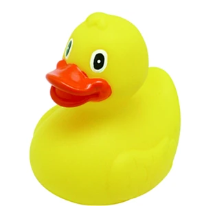 Promotional Factory Yellow Rubber Duck Toy for Kids