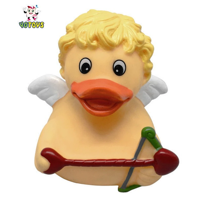 High Quality Vinyl Bride Duck Toy Wedding Souvenir Gift