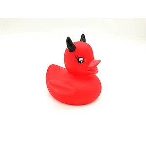 OEM make soft vinyl plastic kids small duck toys