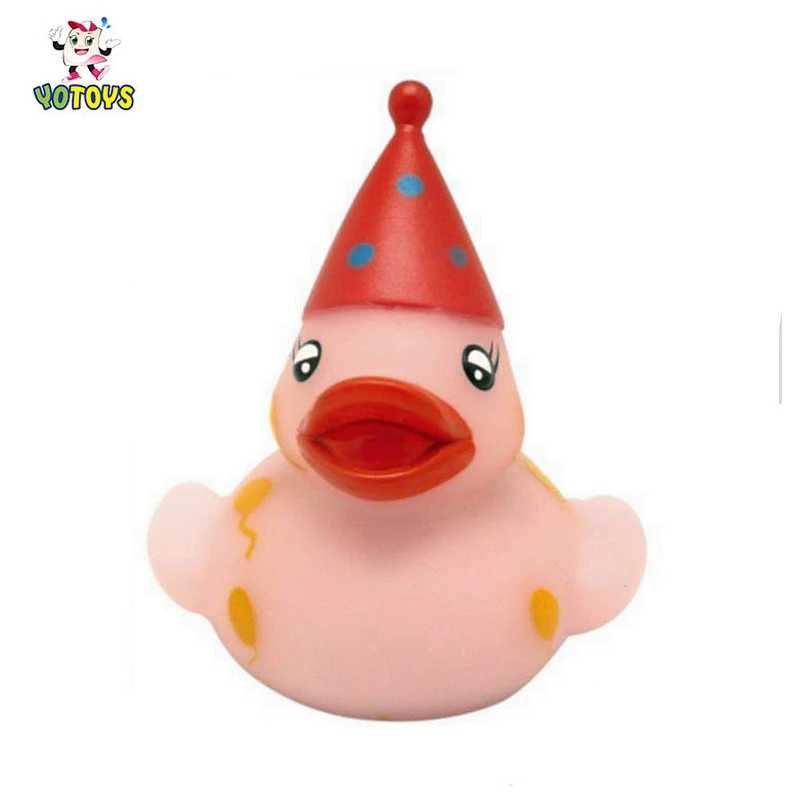 Funny Mini Rubber Duck Bath Toy for Baby Birthday Gift