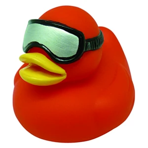 Wholesale Teacher Duck with Glasses Baby Bathing Toy