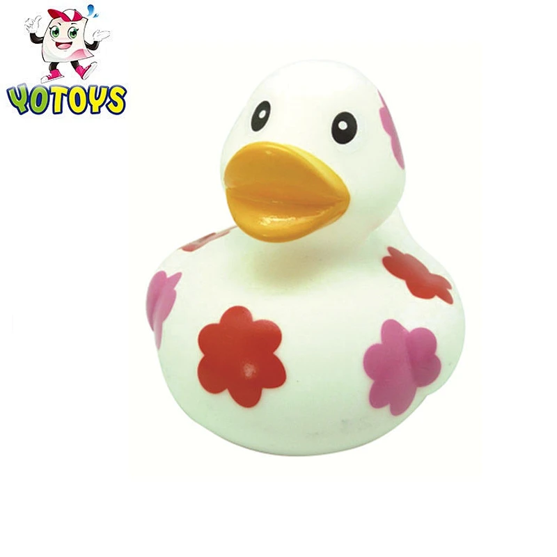 Ero-friendly floating rubber duck, bath toys, vinyl white mini rubber duck