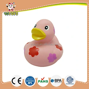 valentin day gifts, flower duck dot duck wedding decor,baby water toys