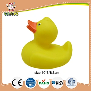 Stock Classic Yellow Rubber Bathtub Duck