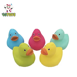 Wholesale China Custom Small Plastic Rubber Duck Baby Shower Gift Bath Time Fun Toys for Kids Infant
