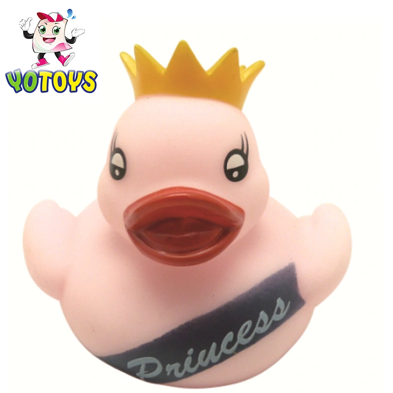 Plastic PVC weighted basketball duck toy decoy for duck race