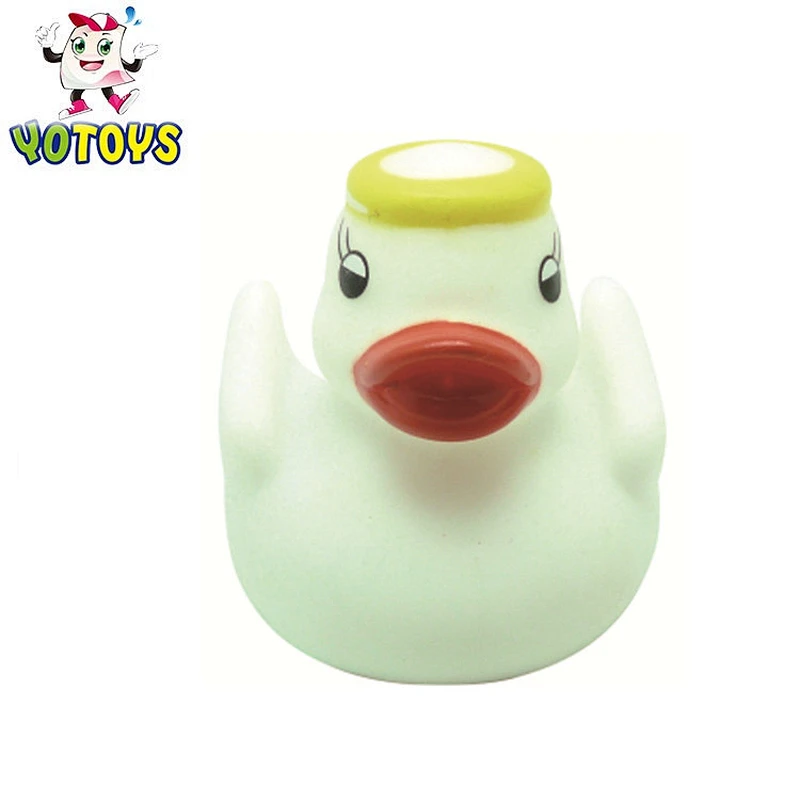 Ero-friendly floating rubber duck, bath toys, vinyl white mini rubber duck