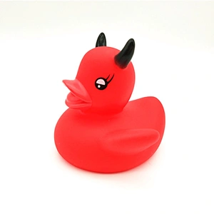 OEM make soft vinyl plastic kids small duck toys