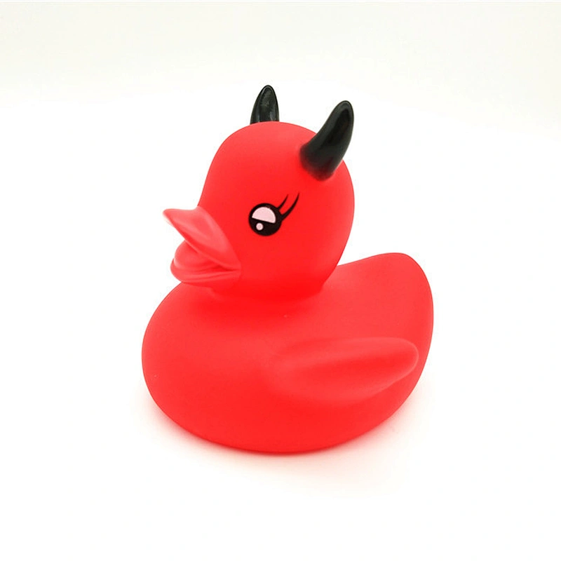 OEM make soft vinyl plastic kids small duck toys