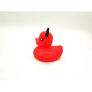 OEM make soft vinyl plastic kids small duck toys
