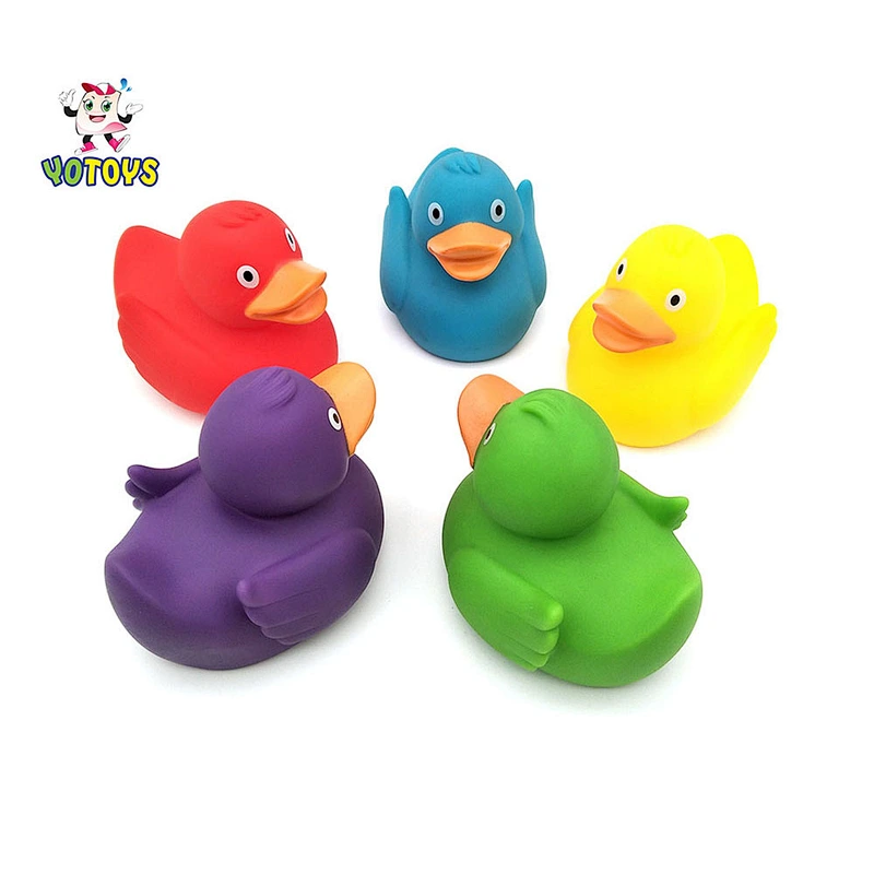 Promotion Gifts Wholesale Rubber Floating Yellow Duck/ Squeaky Bath Duck for Babies Bath Duck Toys for Kids Children