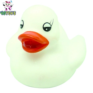 China Wholesale Small Mini Rubber Duck Toy Cute Bath Water Duck Toy for Girls Babies Infant Toddlers