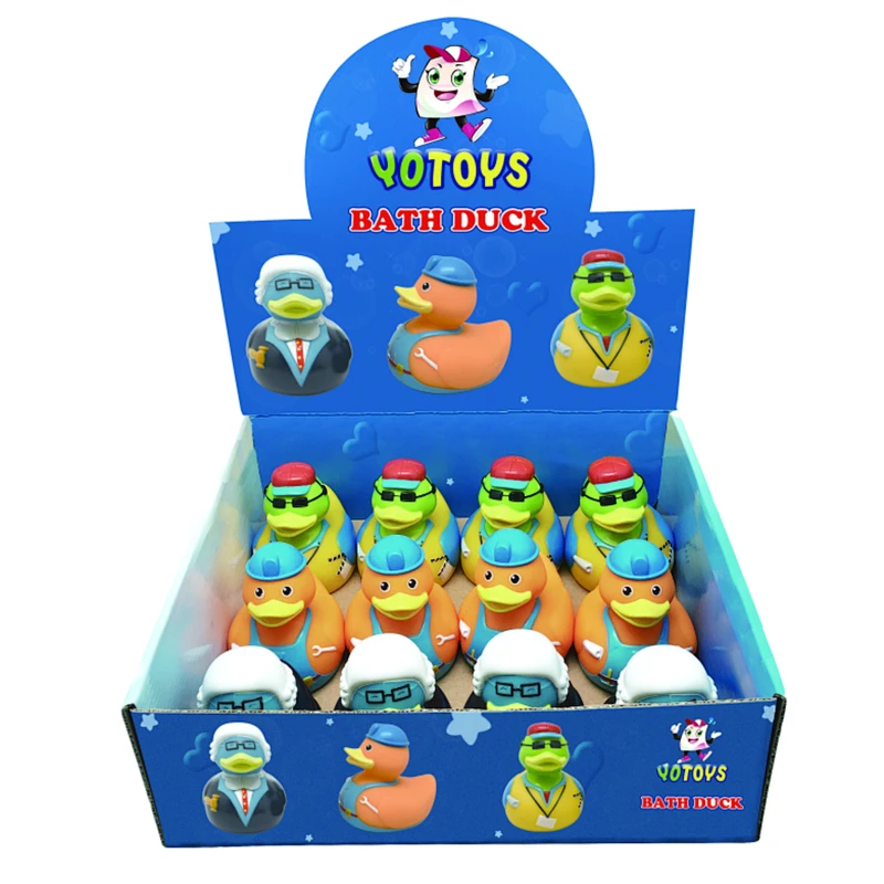 EN71 Plastic baby bath toy bulk rubber ducks