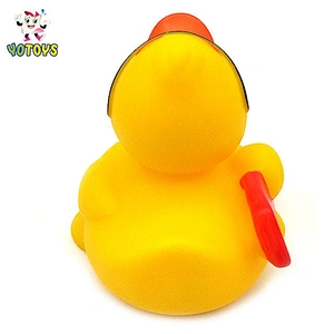 Wholesale Eco Friendly Pvc  Plastic Toy Bulk Juguetes Squeaky Rubber Duck Bath Toy for Kids