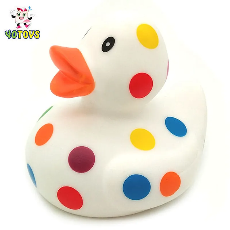 Made in China weighted floating rubber colorful ducks baby toys bath custom rubber duck for children
