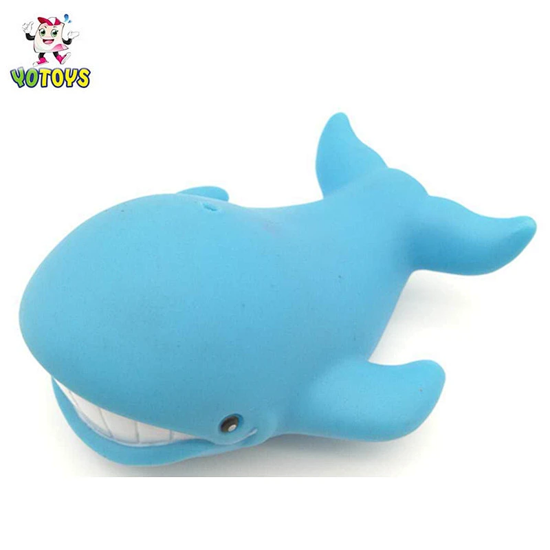 New baby Funny Baby Toys Vinyl Rubber Whale Shark Toy China Wholesale