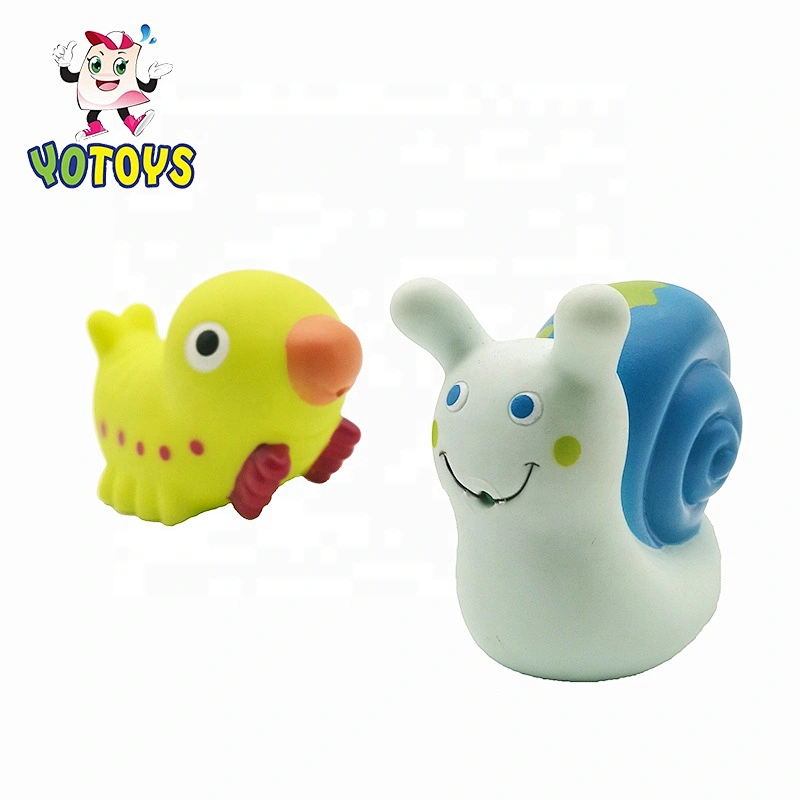 New Toys 2021 Kids Soft Vinyl Pvc Mini Rubber Garden Animal Bath Squirting Toys for Baby Children