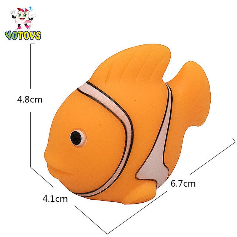 2022  juguetes para nios Wholesale Clownfish Fish Toy Children Baby Bath Toy for Toddler Girls