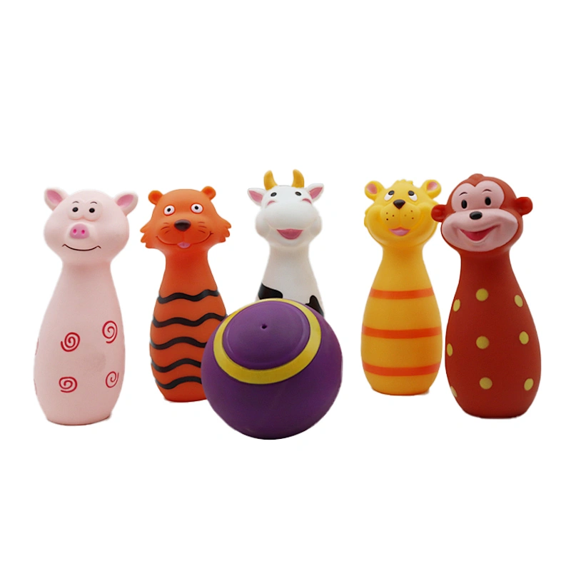 Wholesale China Pvc Plastic Animal Figure Indoor Sport Play Game Bowling Ball Toys for Children Kids