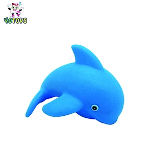 Novelty 2021 High Quality Rubber Soft  Plastic Animal Baby Toys Sea Animal Bath Toy Set for Children