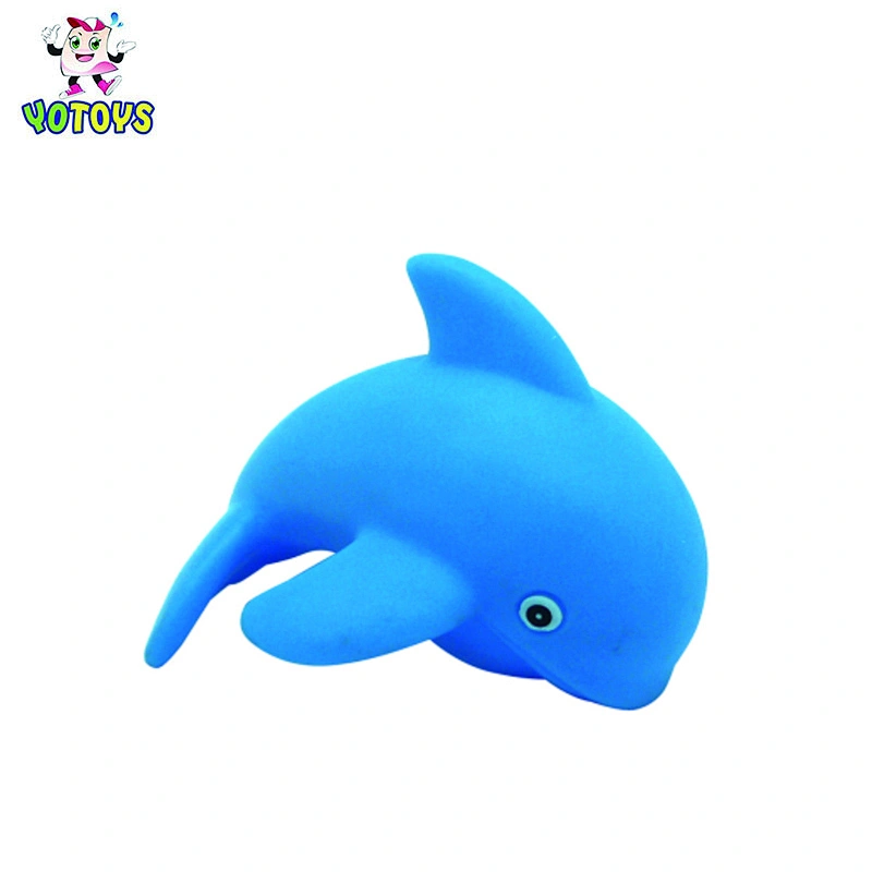 Novelty 2021 High Quality Rubber Soft  Plastic Animal Baby Toys Sea Animal Bath Toy Set for Children