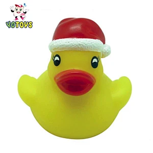 Factory Wholesale Cute Rubber Ducky mini pato borracha Plastic PVC Yellow Duck Baby Bath Toys for Child