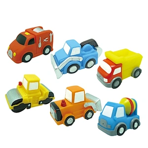 New Smart 2022 plastic fire truck toy Educational Soft PVC Spray Water dump trucks baby trucks for batch tub car toy